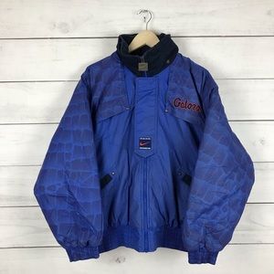 Vintage 1990s Nike x UF Florida Gators Puffer Jacket